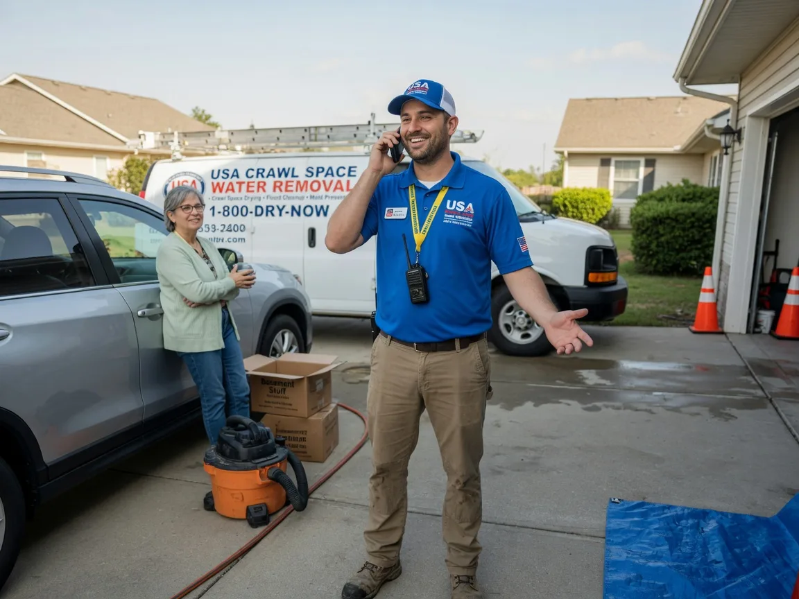 Crawl Space Water Removal Coker, AL FAQs